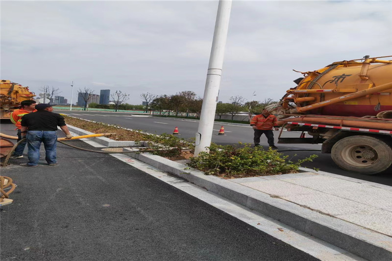 吉阳镇雨水管道清淤-污水管道清洗